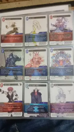 Final Fantasy TCG Cards Final Fantasy 9 IX + See photos LOT - Image 3