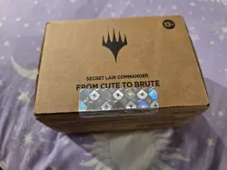 Secret Lair Magic the Gathering Commander deck From Cute To Brute - Image 1