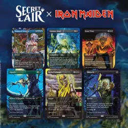 MTG SECRET LAIR X IRON MAIDEN: ALBUM ART Regular Non Foil Presale - Image 1