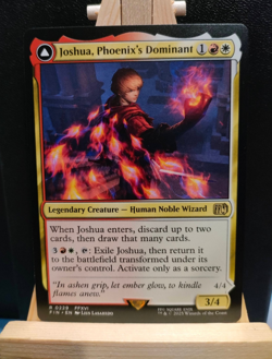 Joshua, Phoenix's Dominant - Final Fantasy - Rare - NM (see pics) MTG - Image 1