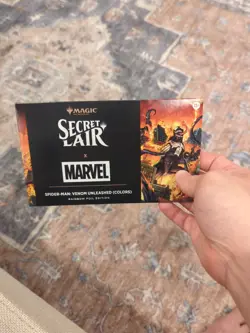 MTG Spider-Man Venom Unleashed Colors Rainbow Foil New Sealed Secret Lair Drop - Image 1