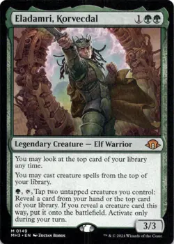 MTG Eladamri, Korvecdal (149) | NM | Modern Horizons 3 {MH3} - Image 1