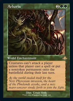 1x Arboria -- Retro Frame - Foil NM-Mint, English Dominaria Remastered MTG Magic - Image 1