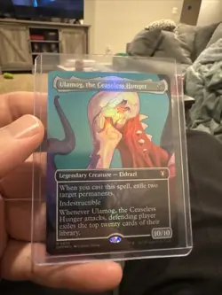 Ulamog, the Ceaseless Hunger - foil- Extended Art CMM NM MTG - Image 2