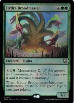 MTG Hydra Broodmaster (Ripple Foil) Foil NM MH3 Commander - Image 1