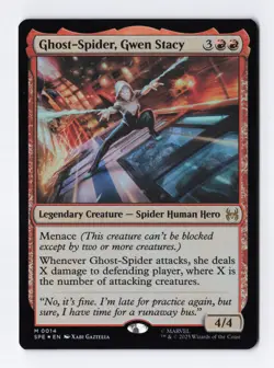 Ghost-Spider, Gwen Stacy #14 FOIL Mythic - Marvel's Spider-Man Eternal-Legal SPE - Image 1