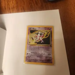 Pokemon TCG Mr. Mime Jungle 6/64 Holo Unlimited Holo Rare Italian Vintage 1995 - Image 1