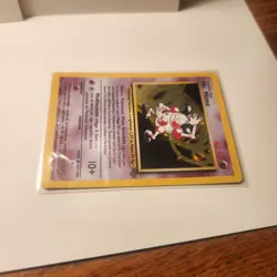 Pokemon TCG Mr. Mime Jungle 6/64 Holo Unlimited Holo Rare Italian Vintage 1995 - Image 4