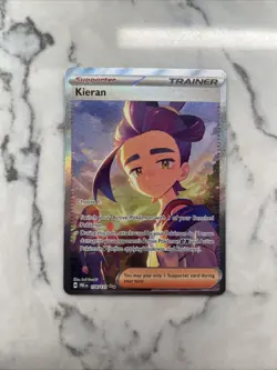 Kieran - 174/131 - Pokemon Prismatic Evolutions Special Illustration Rare NM - Image 1