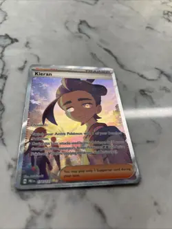 Kieran - 174/131 - Pokemon Prismatic Evolutions Special Illustration Rare NM - Image 4