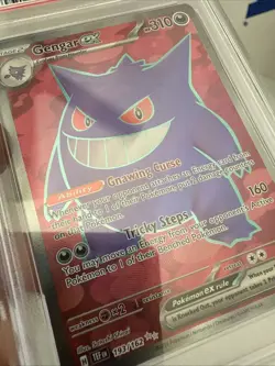 PSA 9 Pokemon SV Temporal Forces TEF EN Gengar ex #193/162 2024 - Image 5