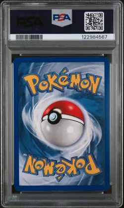 Pokemon Ninetales Base Set Shadowless Holo Rare #12 PSA 9 Mint - Image 3