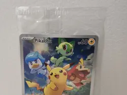 Pikachu SVP027 - Pokemon TCG Scarlet & Violet Promo Illustration Rare SEALED NM - Image 3