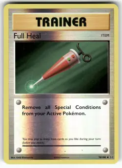 Full Heal XY - Evolutions Uncommon,Reverse Holo Pokemon Lightly played - Image 1