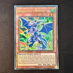 Yu-Gi-Oh! DRAGUNITY REMUS GFTP-EN038 Ultra Rare 1st Edition LP - Image 1