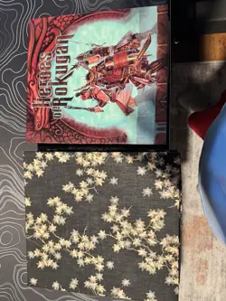 HEROES OF ROKUGAN STORAGE BOX AND BINDER no cards L5R CCG Legend Five Rings AEG - Image 1