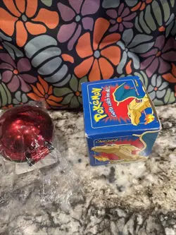 1999 Burger King Pokemon Charizard 23k Gold Plated Card And Pokeball NOT Sealed. - Image 4