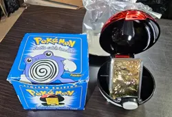 Pokemon 1999 Poliwhirl 23K Gold-Plated Trading Card #61 Burger King Blue Box - Image 1