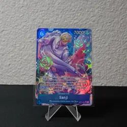 Sanji OP11-051 SR Alt Art A Fist of Divine Speed ONE PIECE Card NM English - Image 1