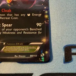 Darkrai EX 88/113 Pokemon Card TCG Holo Rare English NM/PF - Image 5