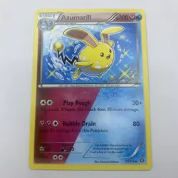Pokemon TCG Azumarill 77/114 Common Non Holo Steam Siege Shiny 2016 Card NM - Image 1