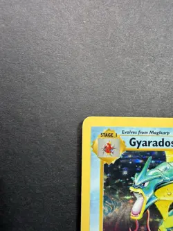 Pokemon Cards: Base Set 1st Edition Rare Holo: Gyarados 6/102 - Image 2