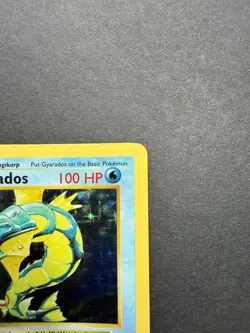 Pokemon Cards: Base Set 1st Edition Rare Holo: Gyarados 6/102 - Image 3