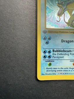 Pokemon Cards: Base Set 1st Edition Rare Holo: Gyarados 6/102 - Image 5