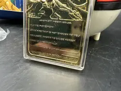 Pokemon Charizard 23k Gold-Plated Card&Ball 1999 Authentic Burger King Vintage - Image 5