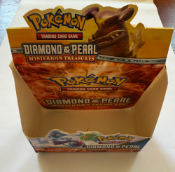 Pokemon Diamond & Pearl Mysterious Treasures Empty Booster Box Opened No Cards - Image 2