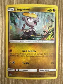 Jangmo-o - SM40 - Pokemon Promo Sun & Moon Holo Rare Card MP - Image 1
