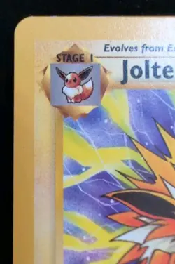 Pokemon Jungle Jolteon 20/64 Non-Holo Rare Card Unlimited Edition 1999 - Image 2
