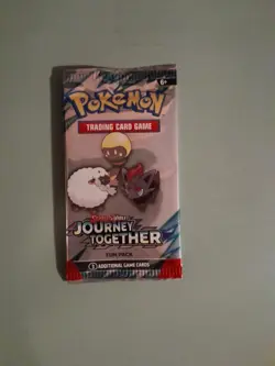 Pokemon Scarlet & Violet Journey Together Fun Pack 3 Trading Cards - Image 1
