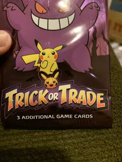Pokemon Trick or Trade 3 Card Mini Booster Pack-Halloween-New - Image 3