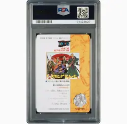 2000 One Piece Visual Adventure Card Straw Hat Crew #28 PSA 8 Japanese Samurai - Image 2
