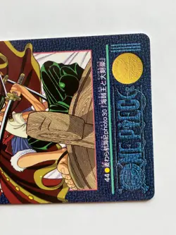 Luffy Zoro ONE PIECE Visual Adventure Cards TCG Japanese Anime 2000 #44 [AI] - Image 3