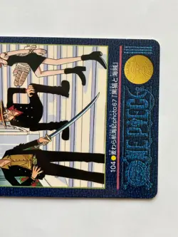 Luffy Nami ONE PIECE Visual Adventure Cards TCG Japanese Anime 2001 #104 [AI] - Image 3