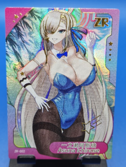 Asuna Ichinose Blue Archive Goddess Story Senpai Haven 5 Holo Waifu Card ZR-002 - Image 1