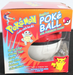 Poliwhirl Pokemon Poke Ball Card Disc Storage Vintage Nintendo 1999 New in Box - Image 4
