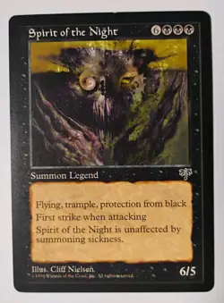 Spirit of the Night MTG, Mirage, Rare, LP - Image 1