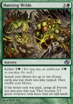 1x Hunting Wilds - Foil Light Play MTG Magic - Kid Icarus - - Image 1