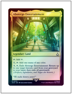 1x Abstergo Entertainment, Foil, Magic the Gathering MTG NM - Image 1