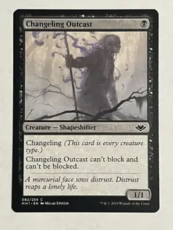 Changeling Outcast NM Modern Horizons MTG - Image 1
