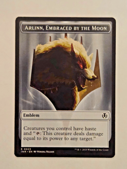 Emblem - Arlinn Kord / Wolf Token Shadows over Innistrad Regular Double Sided - Image 1