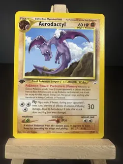 1st Edition Aerodactyl 15/64 - Rare - 2001 Neo Revelation Pokemon Vintage - Image 1