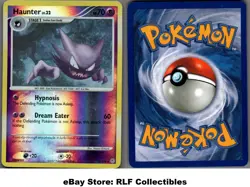 2007 Pokemon, Diamond & Pearl, #50/130 Haunter, Reverse Holo Uncommon - Image 1