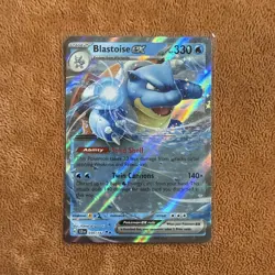 Blastoise ex 030/142 - SV07: Stellar Crown Pokemon LP - Image 1