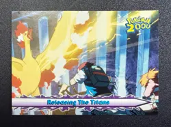 Topps Pokemon the Movie 2000 #39 Releasing The Titans - Moltres - Image 1