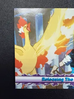 Topps Pokemon the Movie 2000 #39 Releasing The Titans - Moltres - Image 3
