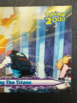 Topps Pokemon the Movie 2000 #39 Releasing The Titans - Moltres - Image 4